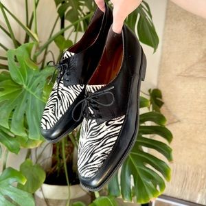 Easy Spirit Zebra Loafers 🦓